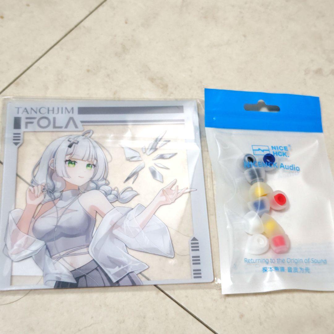 【試聴のみ】TANCHJIM FOLA おまけ付き　有線イヤホン　中華イヤホン