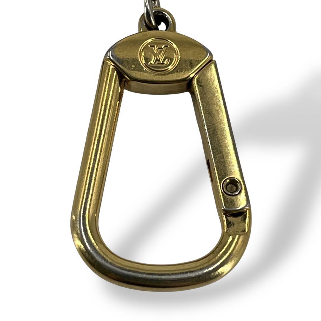 良品　ルイヴィトン　デニム　ケース　ポシェットクレ　モノグラム　キャンバス