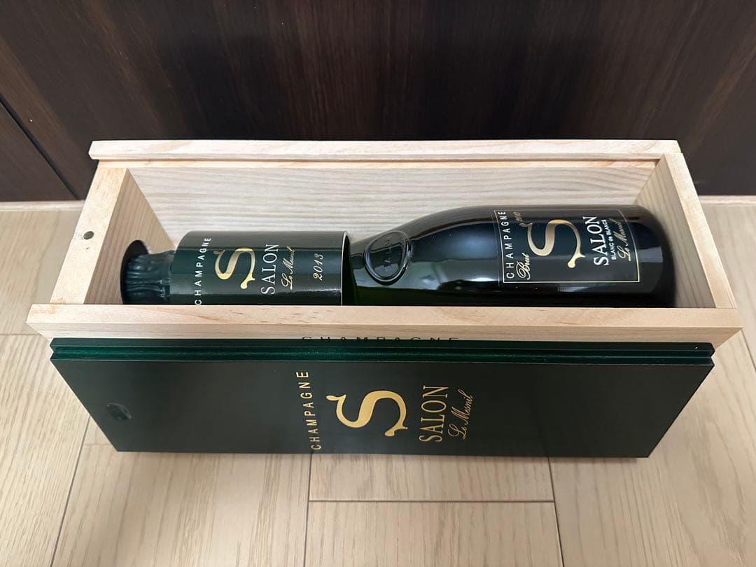 未開封 SALON サロン 2013 シャンパン 木箱入 正規品