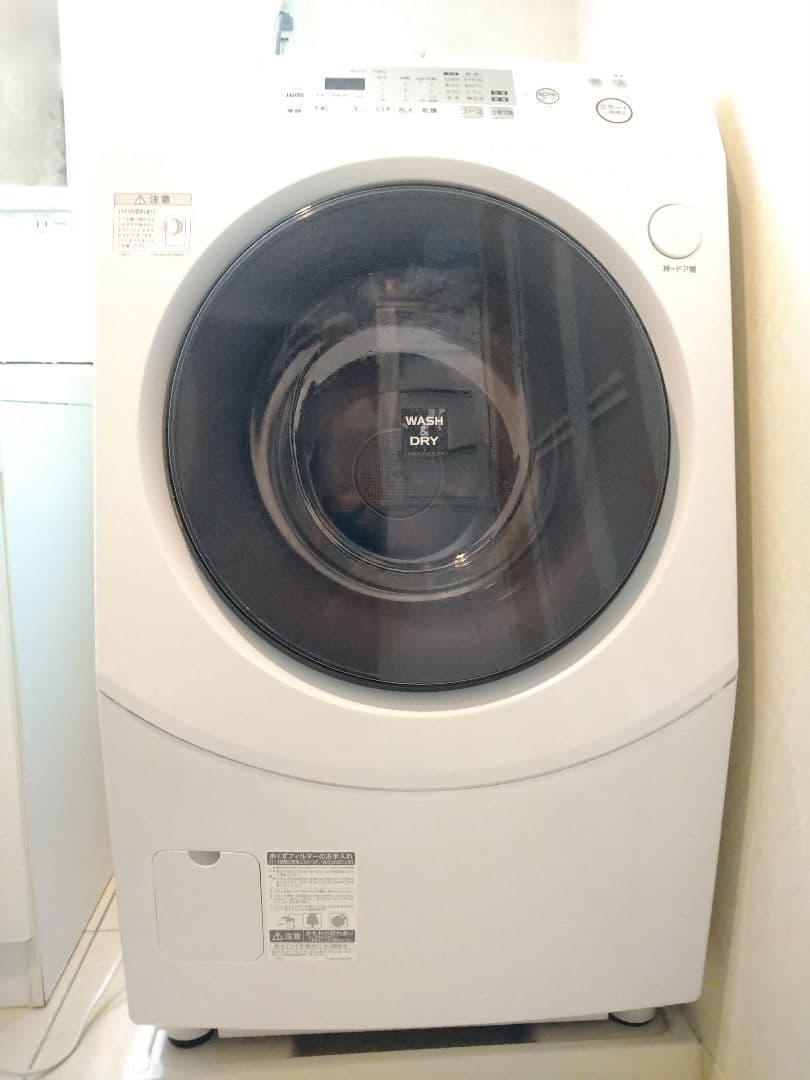 2013年製シャープドラム式洗濯乾燥機　動作良好！ 引き取り価格は1万円！