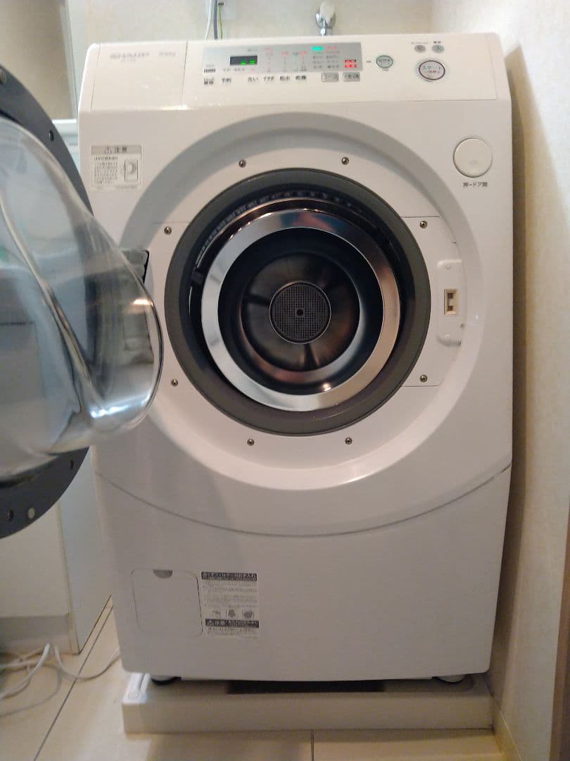 2013年製シャープドラム式洗濯乾燥機　動作良好！ 引き取り価格は1万円！