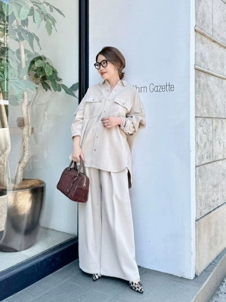 【Whim Gazette】ドロップデニムシャツ