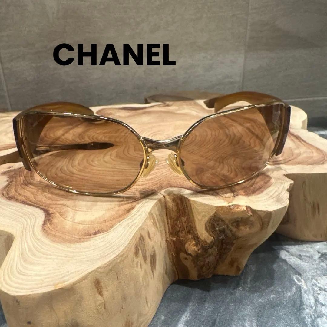 CHANEL オーバーサイズ サングラス