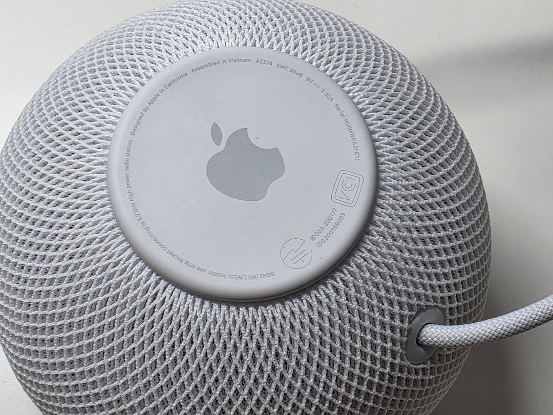 【保証期間内】Apple Pod mini ホワイト&ブルー