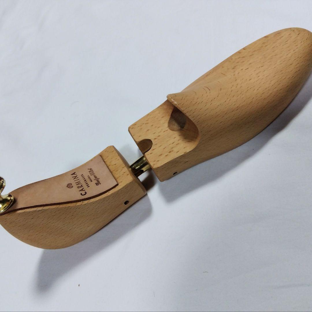 「美品」「サイズ UK6」CARMINA カルミーナ 純正シューツリー キーパー