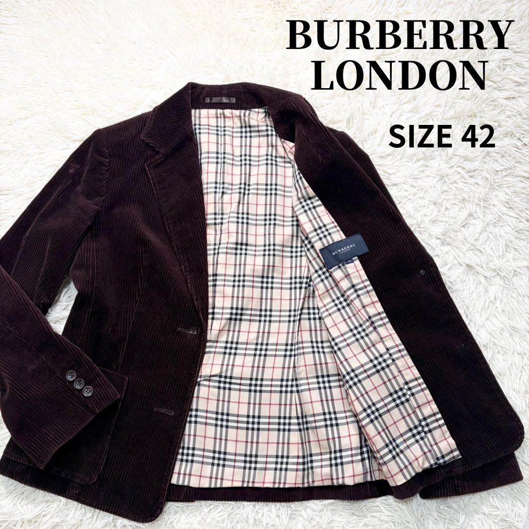 ✨美品✨大きいサイズ✨バーバリーロンドン　コーデュロイジャケット　ノバチェック