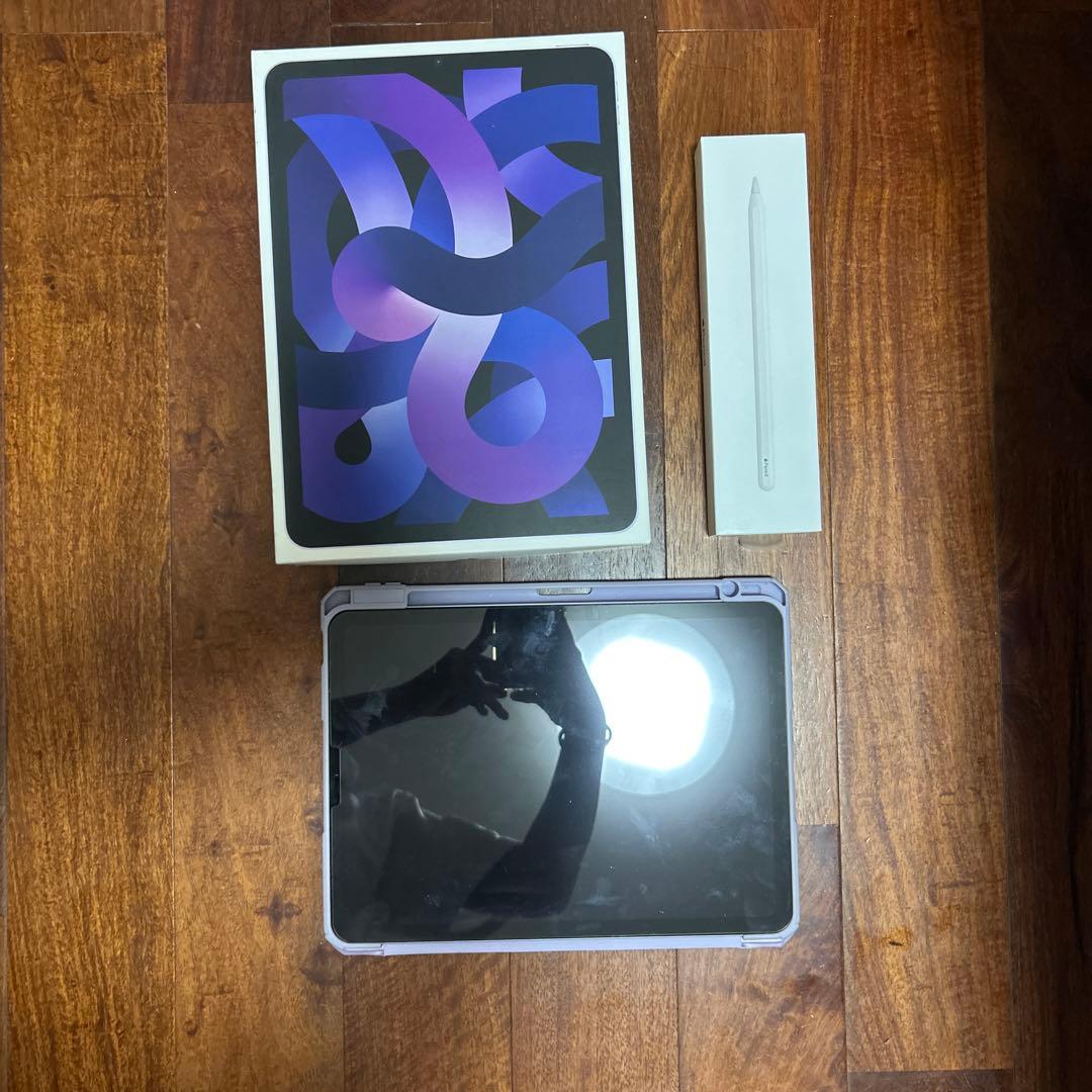 iPad Air 5とApple Pencil 2 セット パープル今日限定お得