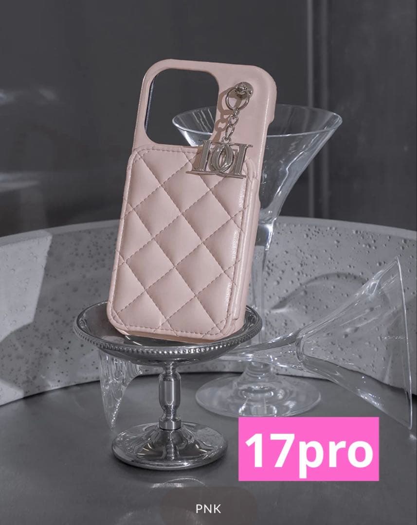 【新品未開封】Darich キルティングミラーDDチャームiPhoneケース