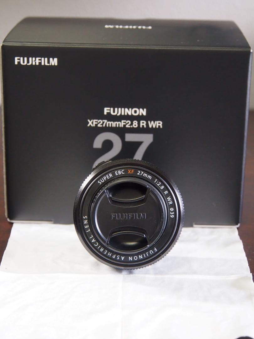 【ほぼ新品】FUJINON XF27mmF2.8 R WR レンズ