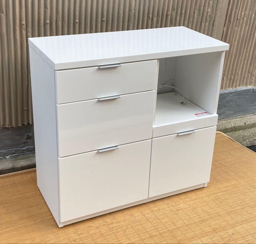 ニトリ　キッチンカウンター　（エトナ90CT WH）