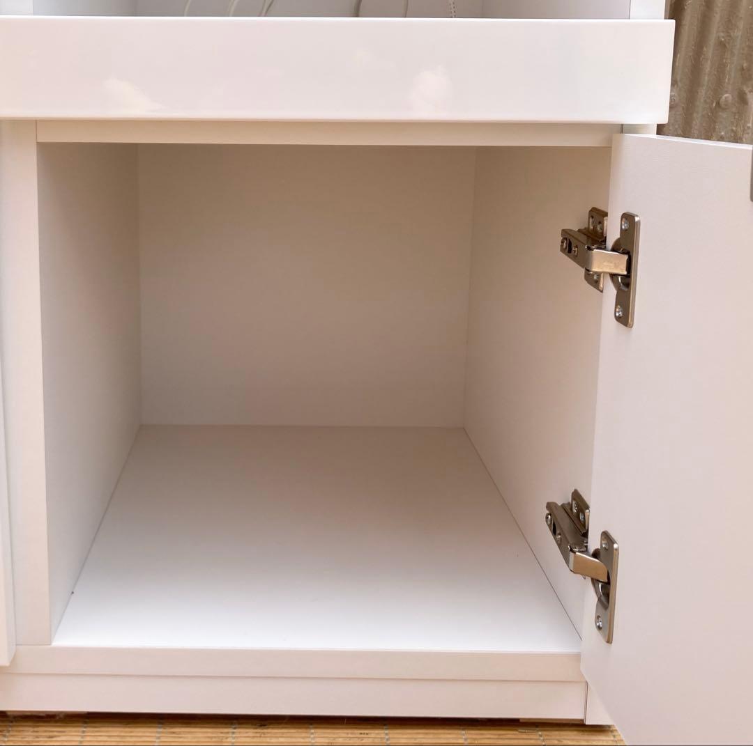 ニトリ　キッチンカウンター　（エトナ90CT WH）