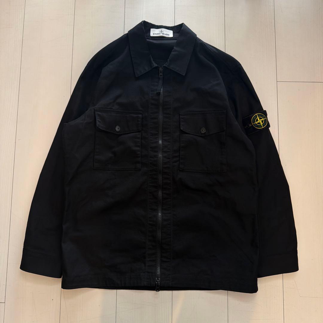 早い者勝ち！Stone  ダブルジップ シャツジャケット M