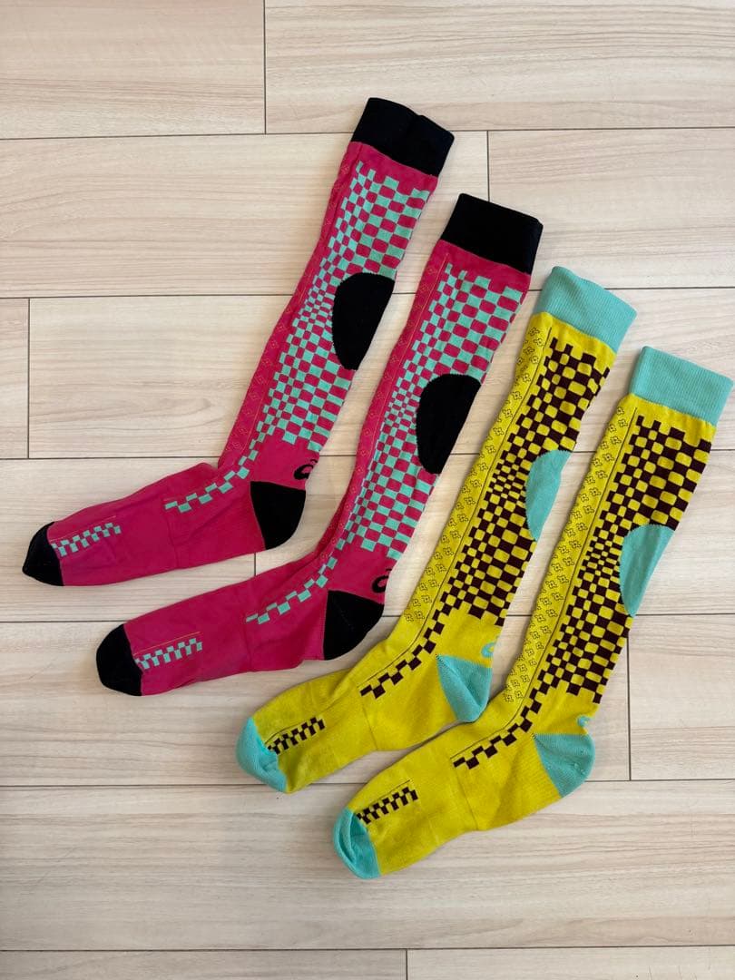 Kiko Kostadinov ASICS ソックス2足セット