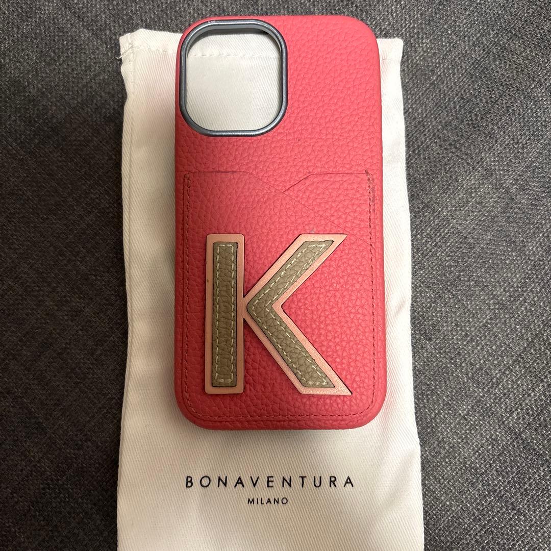 BONAVENTURA ピンク iPhoneケース iPhone16
