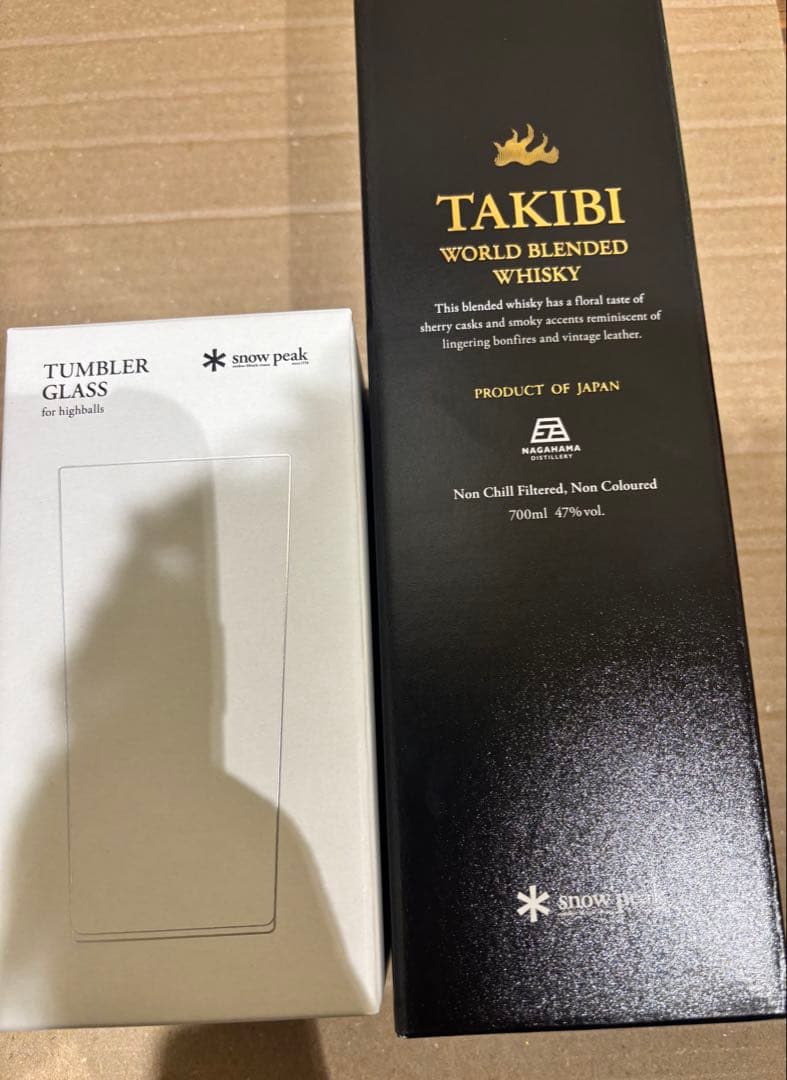 スノーピーク　ウイスキー グラス ハイボールセット