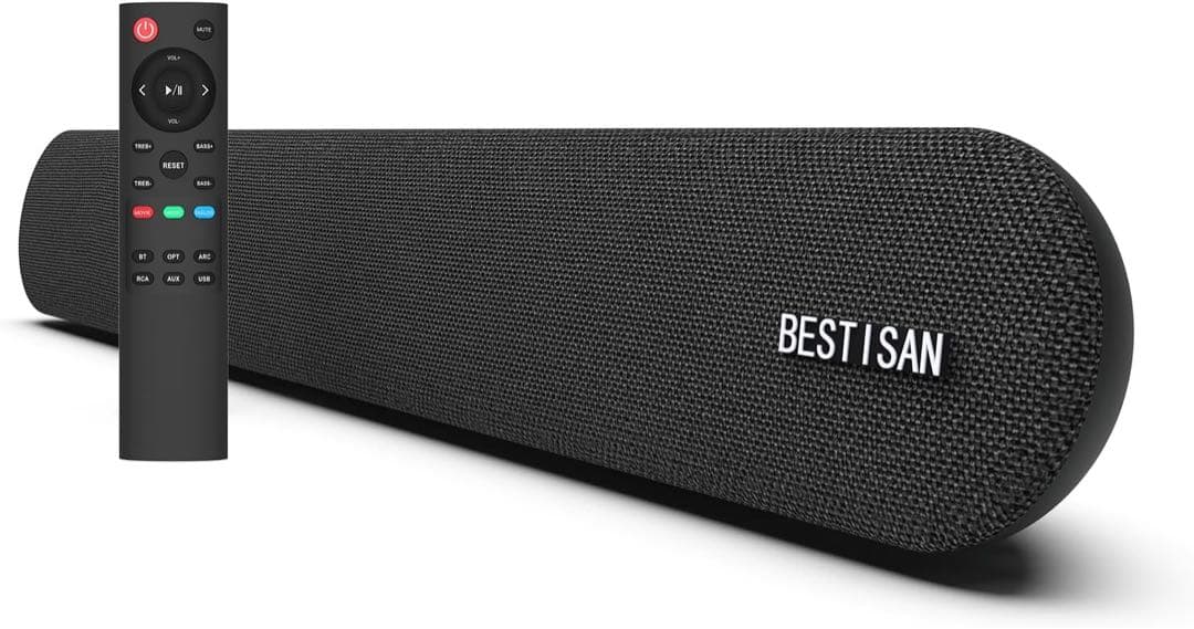 新品！サウンドバー　Bluetooth スピーカー　テレビ用　リモコン付き