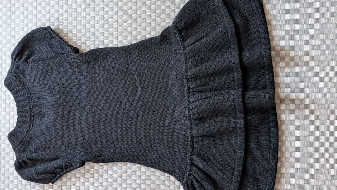 BURBERRY BLUE LABEL ブラックミニワンピース 38