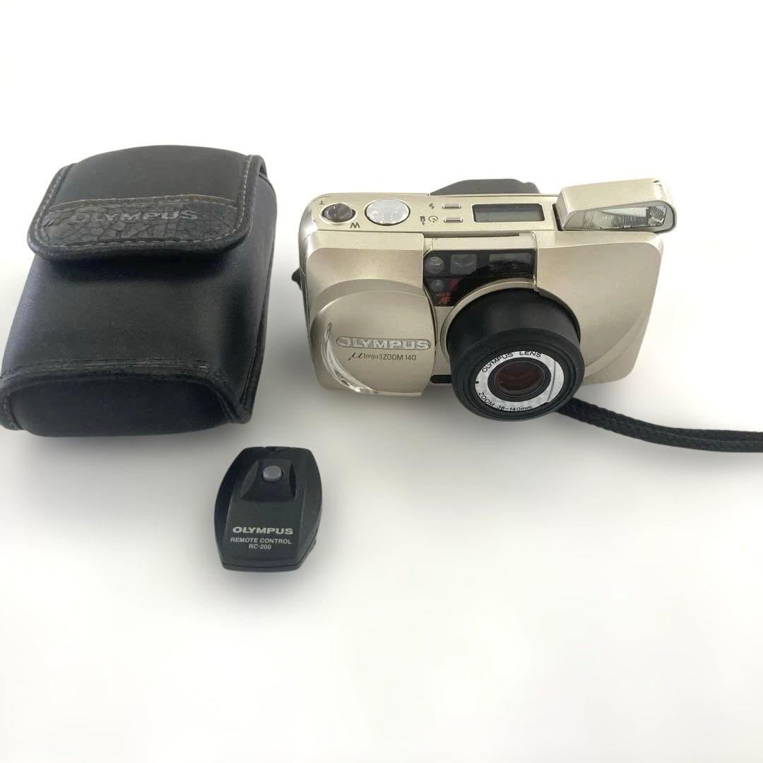 OLYMPUS μ［mju:］ミュー　ZOOM 140 フィルムカメラ 動作良好