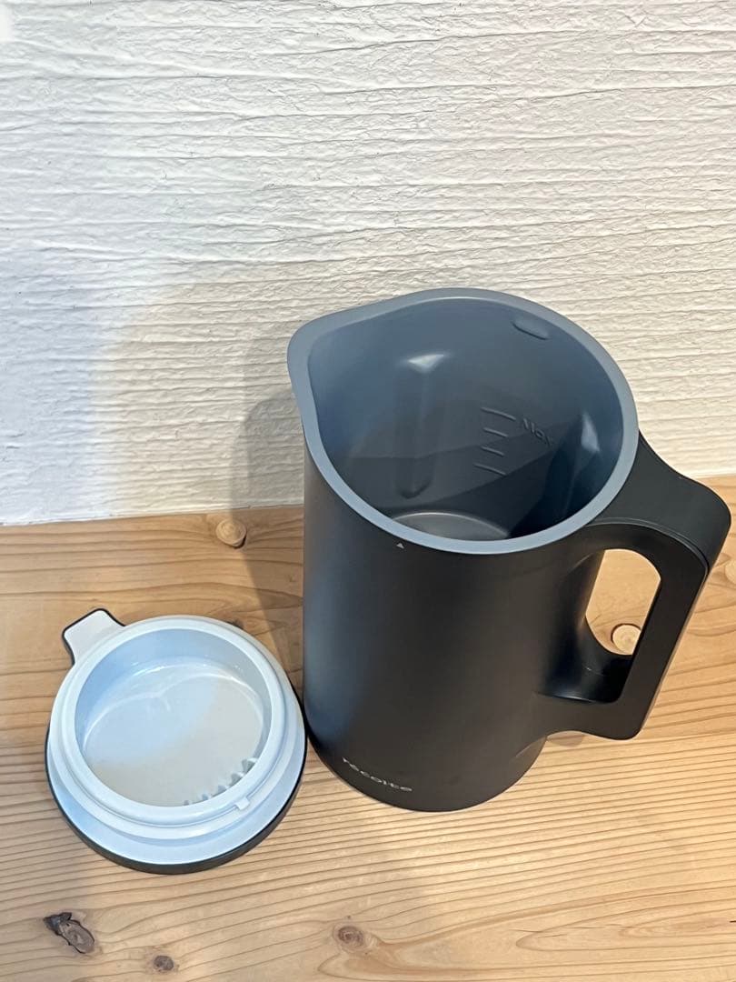 【一度だけ使用美品/スピード発送】レコルト 自動調理ポット　ナチュラルブラック