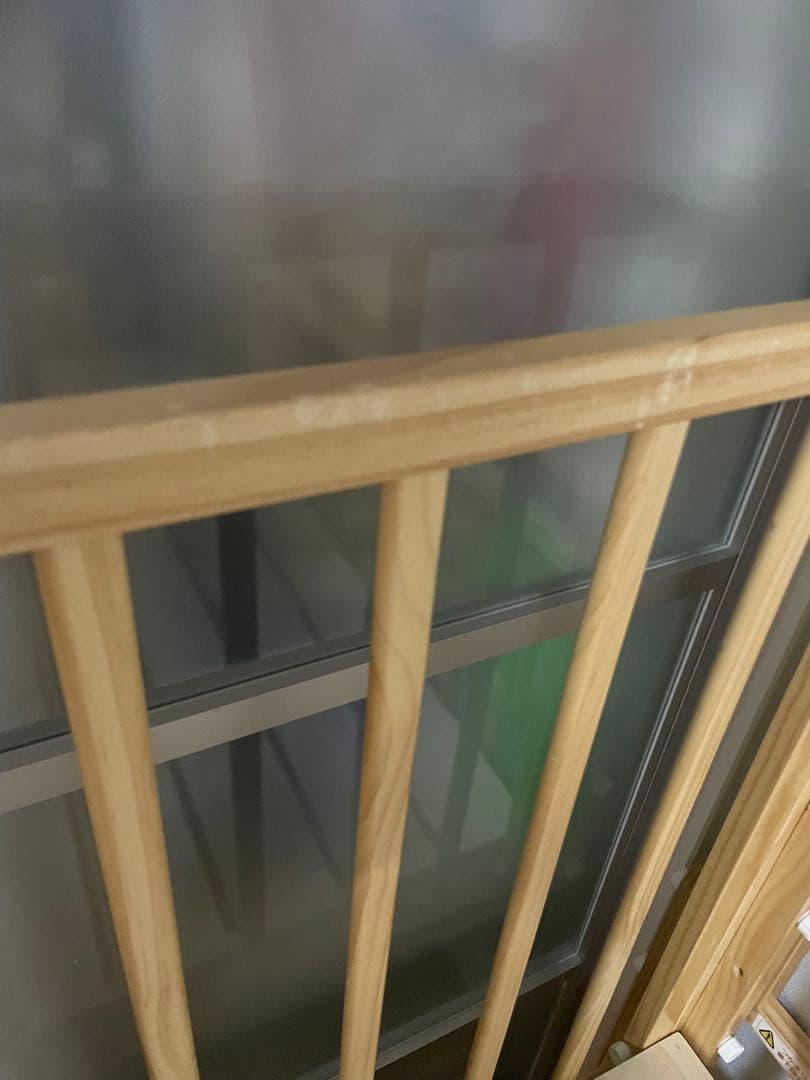 【大和屋　木製ベビーベッド】Wオープンベビーベッド(送料込み)