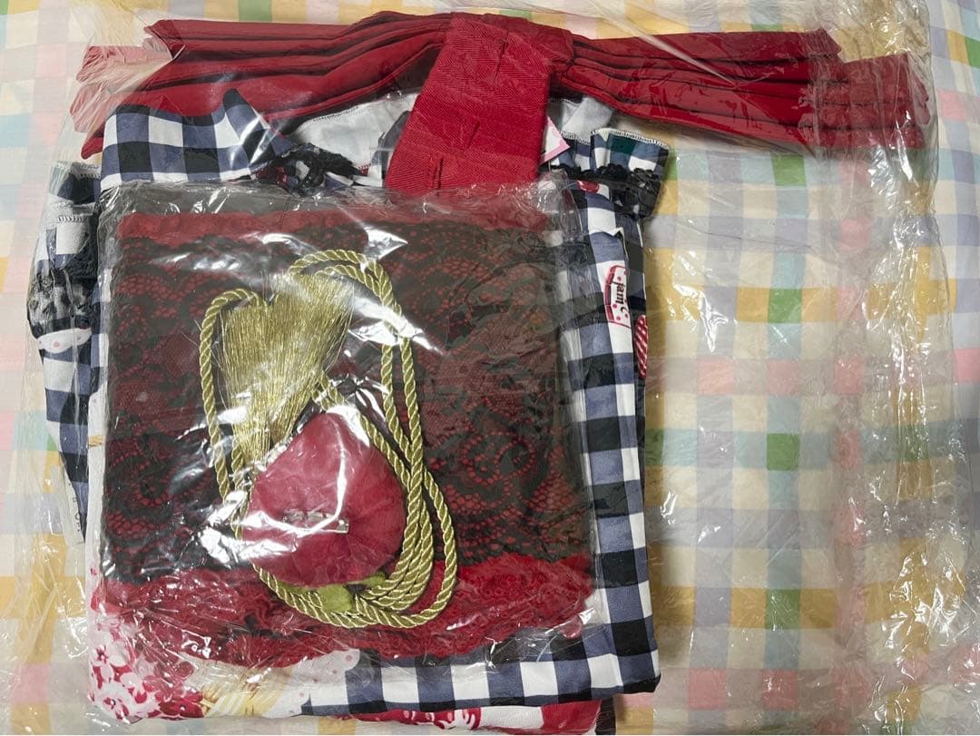 ToAlice 浴衣ドレス いちごギンガムチェック浴衣セット