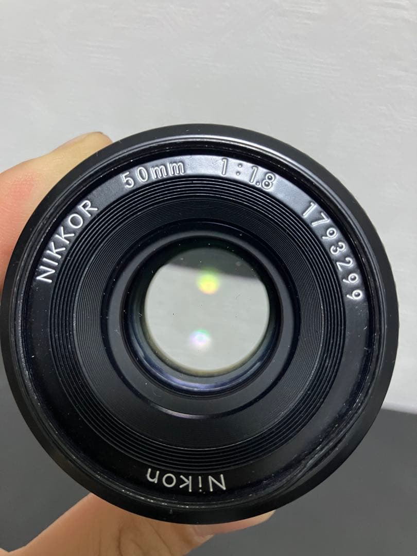 NIKKOR 50mm f/1.8 レンズ Nikon EM 本体セット