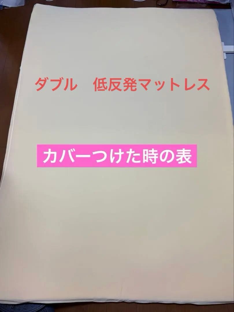 訳あり★トゥルースリーパー　ダブル　専用カバー付き　低反発　マットレス
