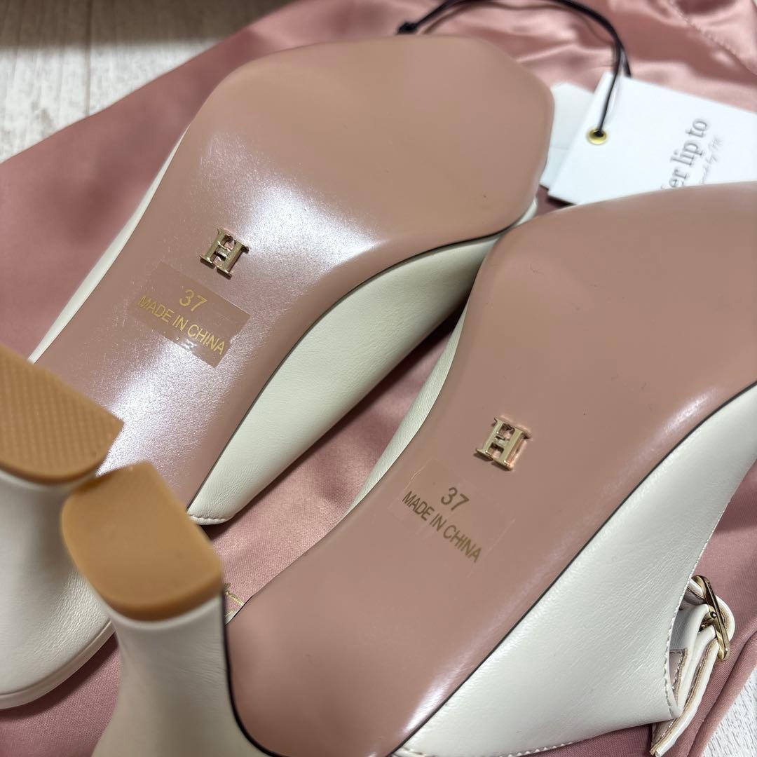 本日限りお値下中❗️herlipto Mademoiselle Mules 37