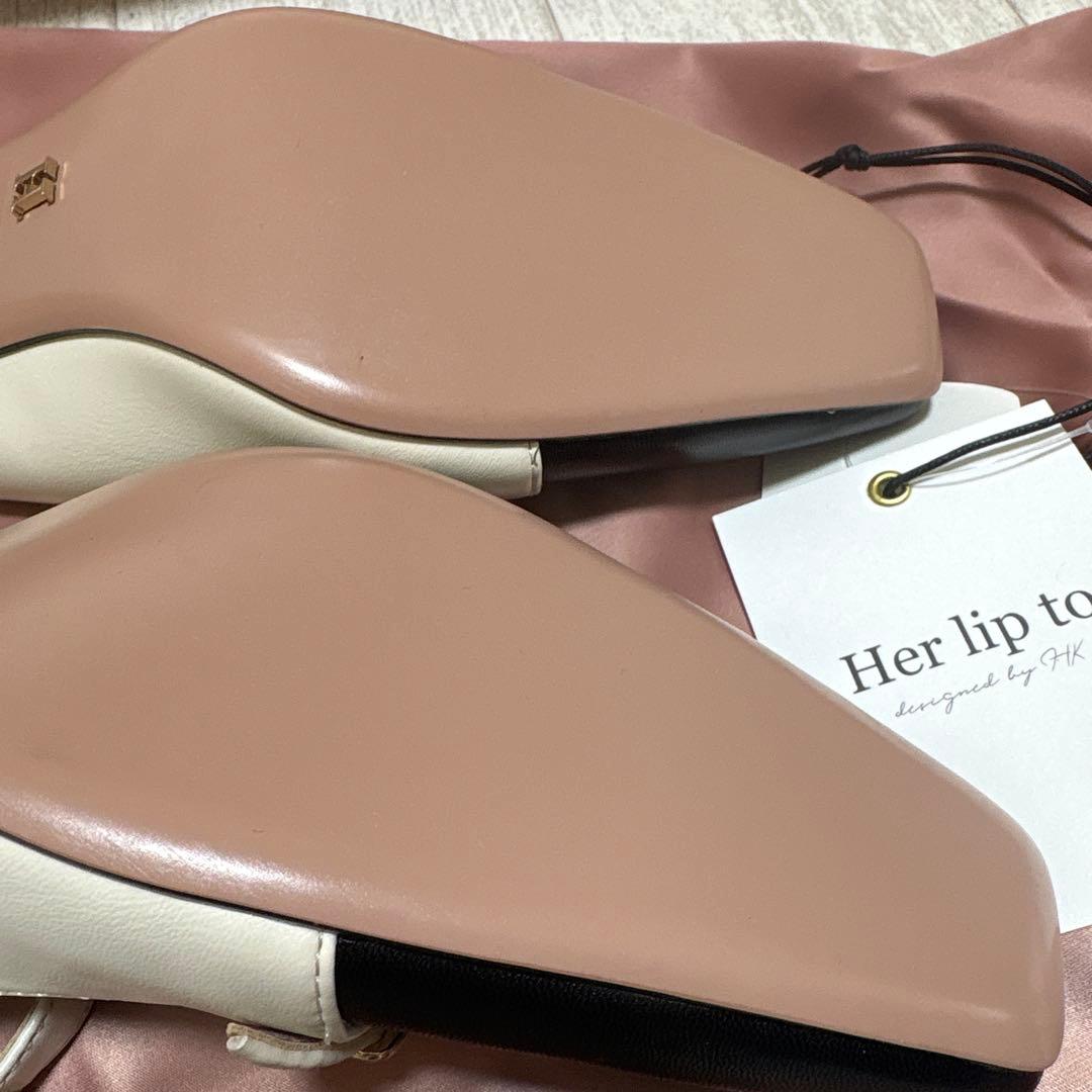 本日限りお値下中❗️herlipto Mademoiselle Mules 37