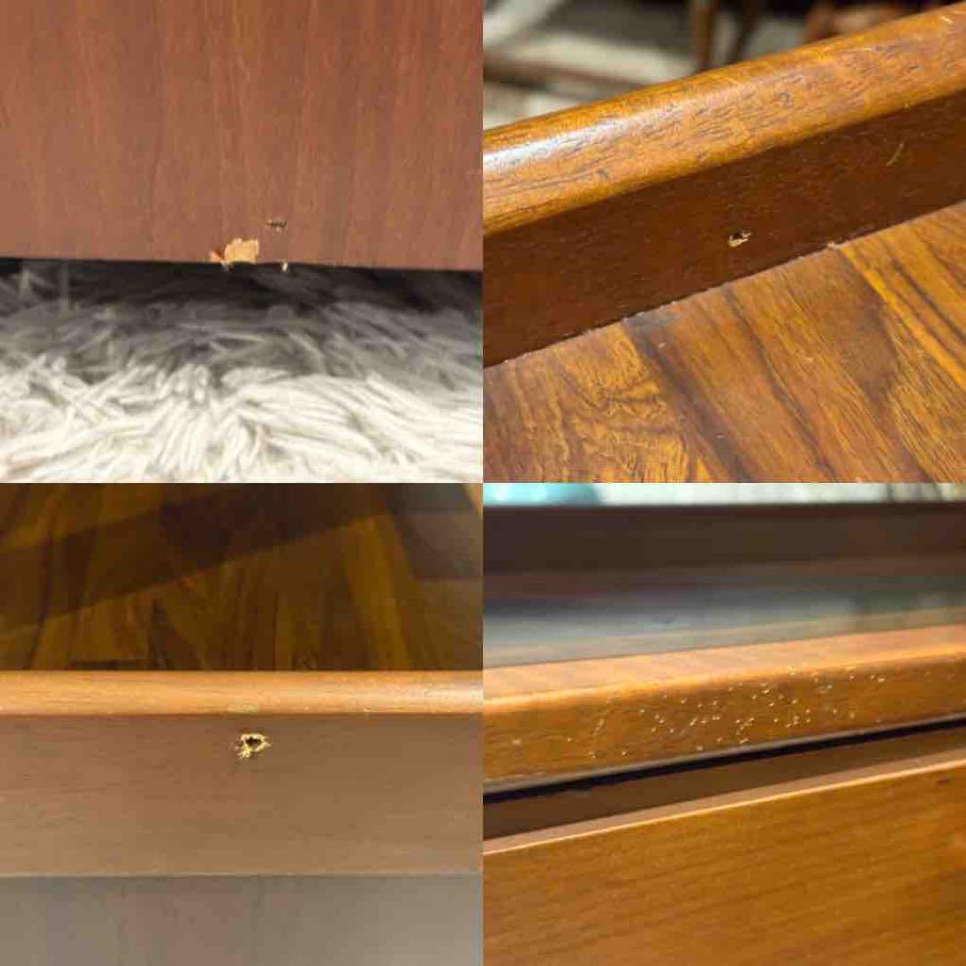 karimoku カリモク　キャビネット　電話台　収納　引き出し　ビンテージ