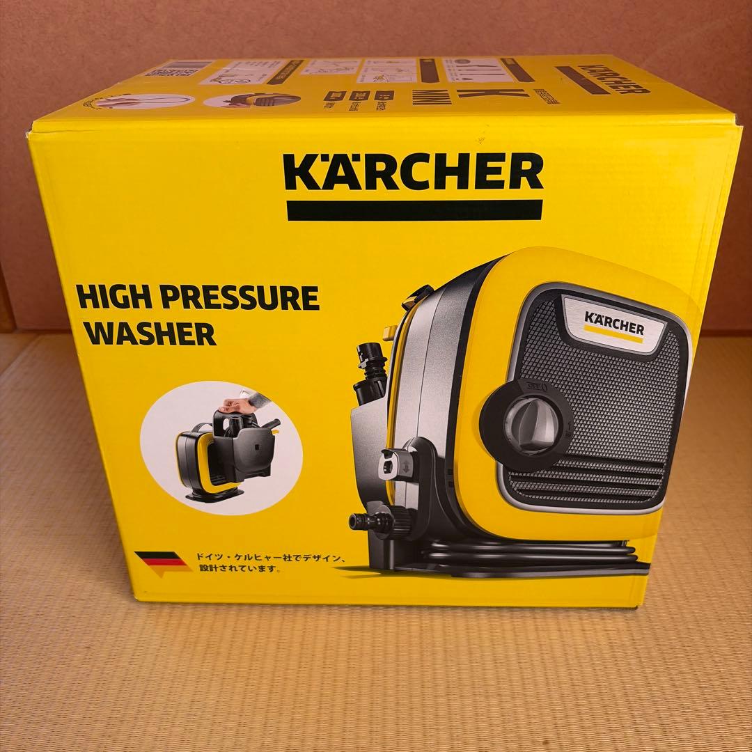 [新品未使用]KÄRCHER K MINI 高圧洗浄機