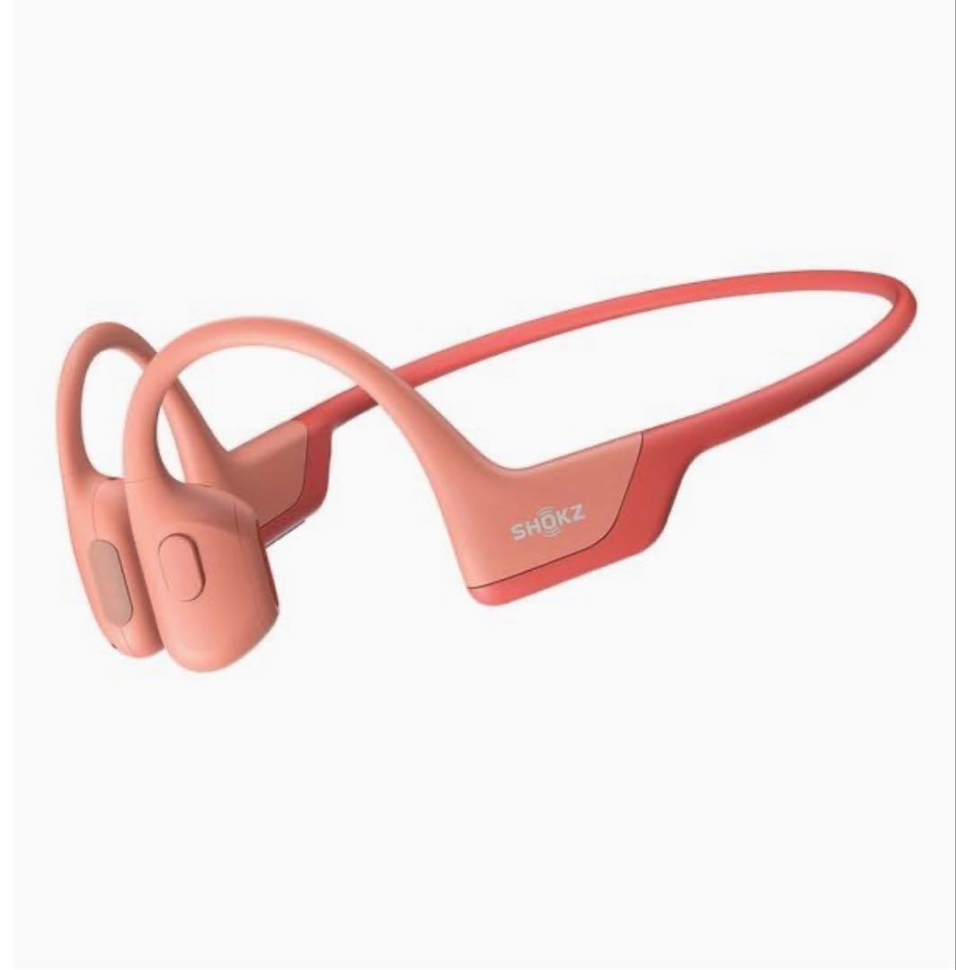 【新品未開封】SHOKZ OPENRUN PRO 骨伝導イヤホン ピンク