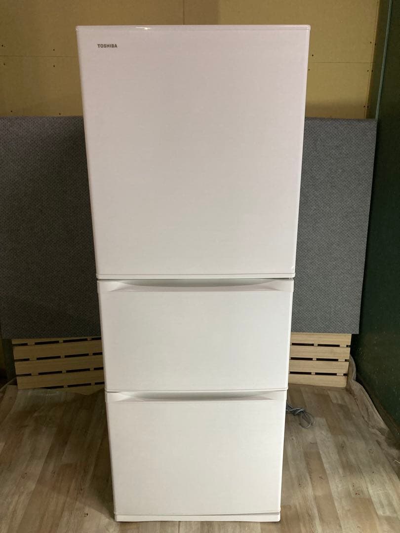 Toshiba 冷蔵庫 ホワイト 2ドア