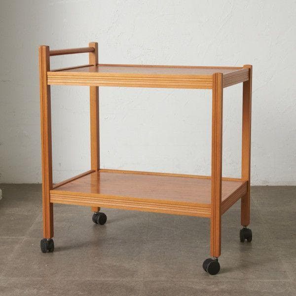 88424★英国 ヴィンテージ トロリー ワゴン キッチンワゴン キャスター