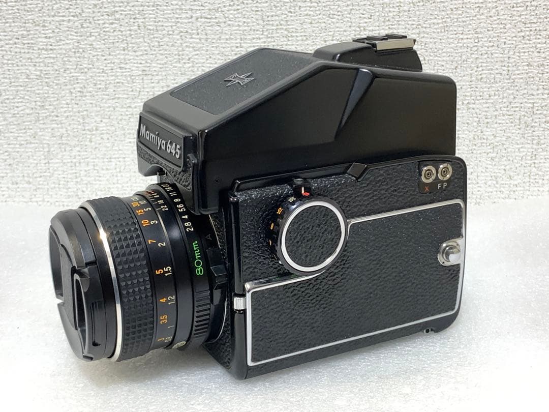 フィルムカメラ Mamiya M645 SEKOR C 1:2.8 80mm