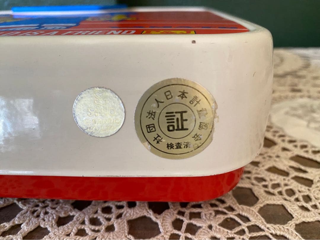 希少 サンリオ パティ＆ジミー 体重計 ヘルスメーター 1976