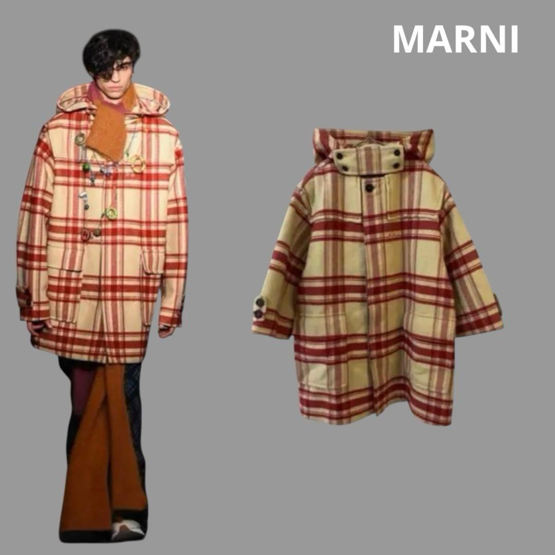 ▫️2018年秋冬マルニ　オーバーシルエットコート　marni
