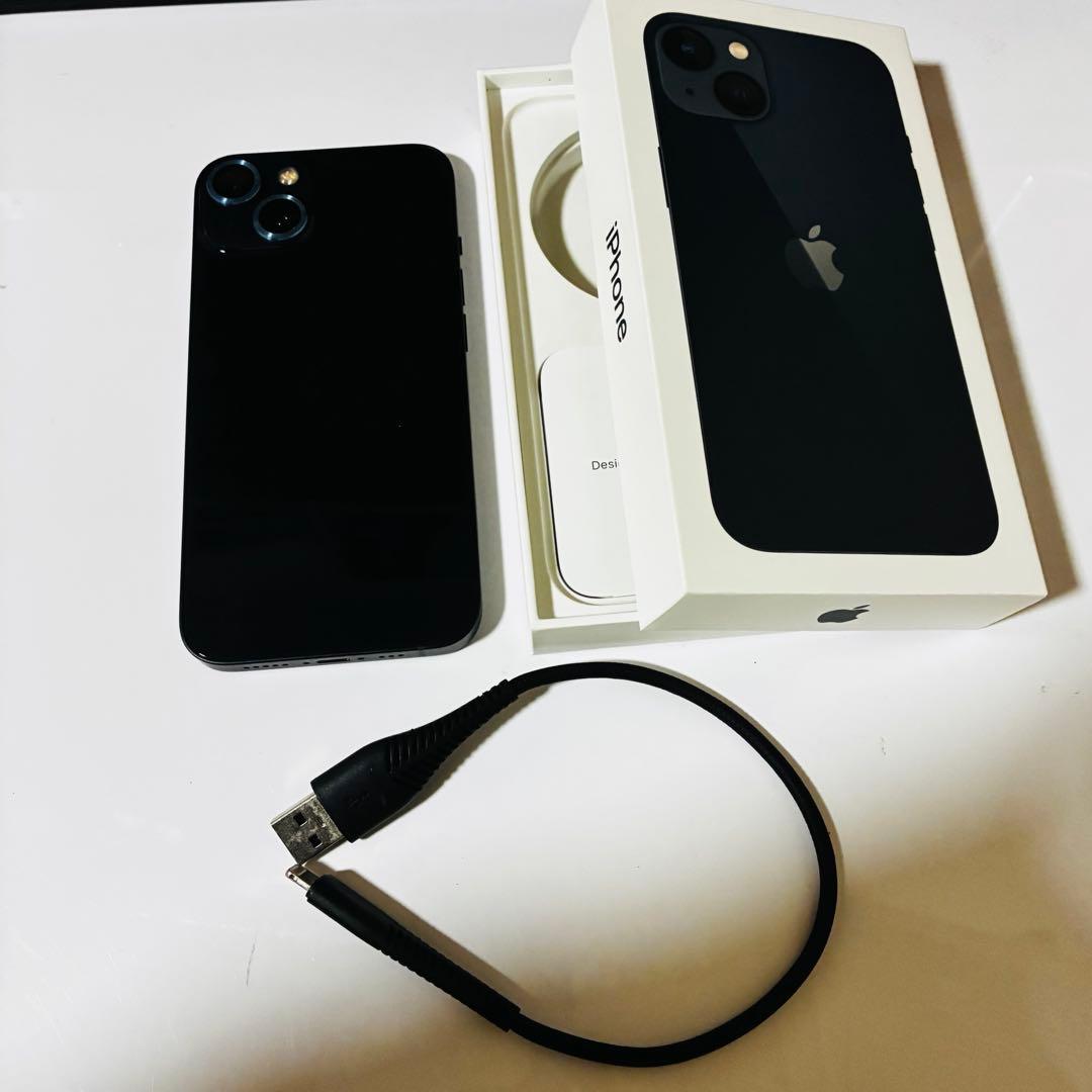 【美品】iPhone13 本体 ミッドナイト128GB