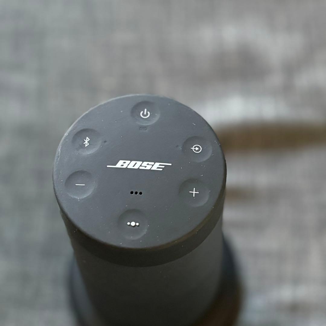 BOSE ワイヤレススピーカー ブラック、充電クレードル