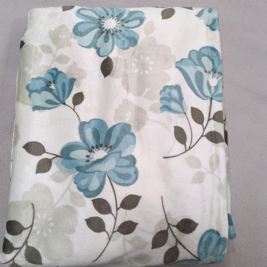 あったか掛け布団カバーシングルピンク＆グリーン2枚組