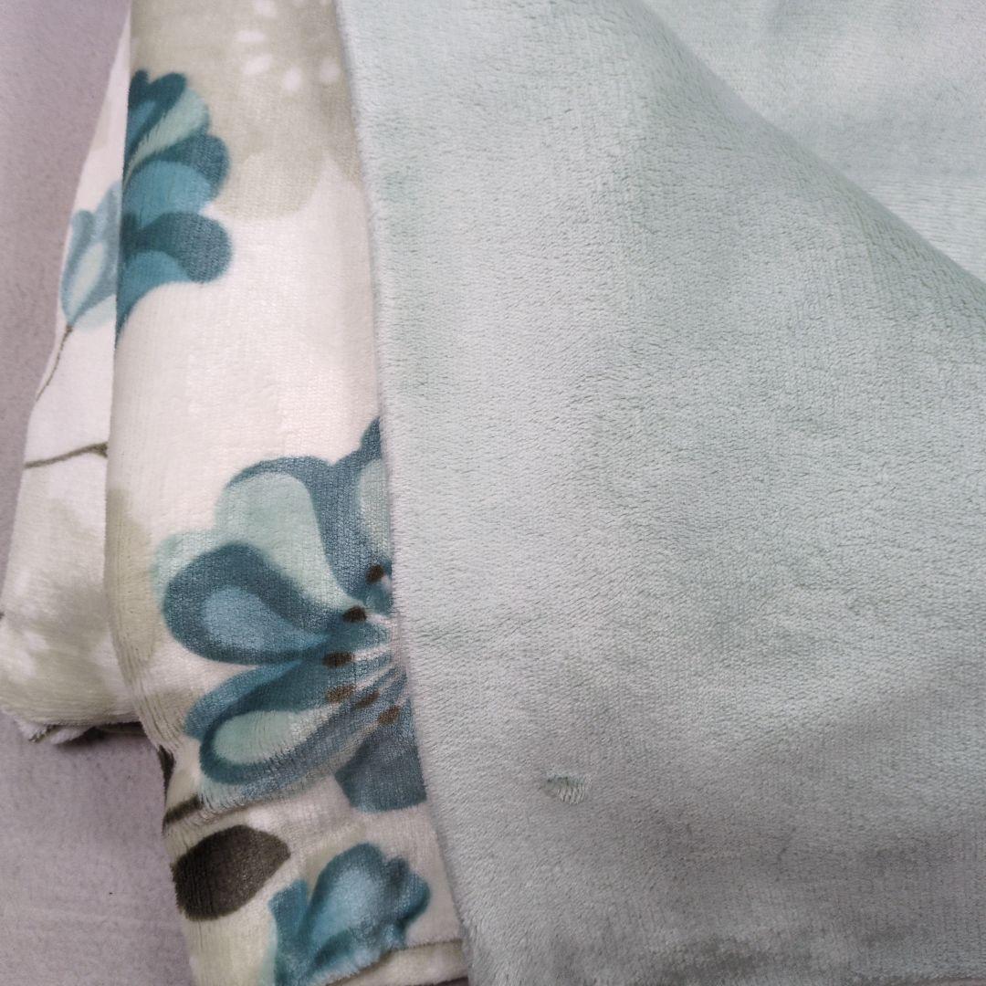 あったか掛け布団カバーシングルピンク＆グリーン2枚組