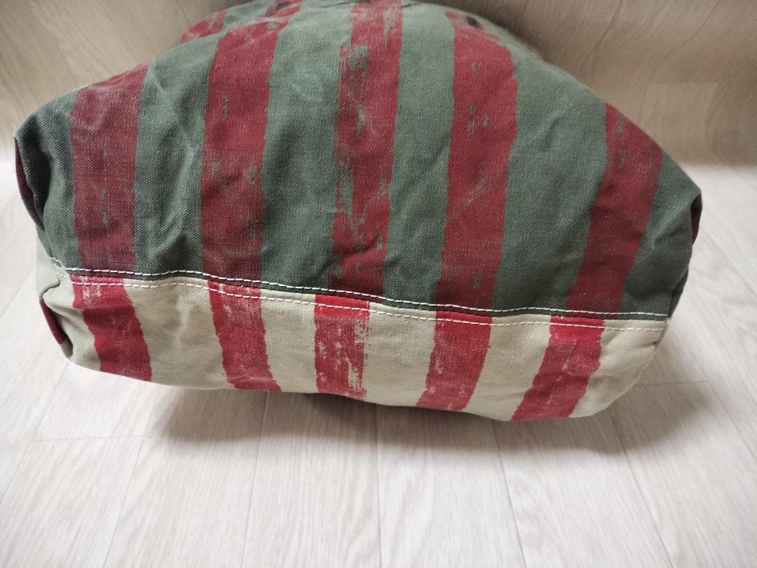 ヴィヴィアン/ヴィンテージ加工再構築ビッグトートバッグ/裏地ネルチェック男女兼用