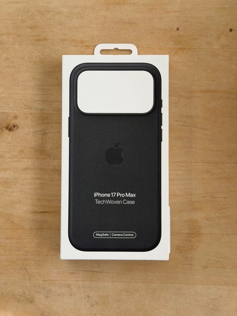 iPhone 17 Pro Max TechWoven Case ブラック