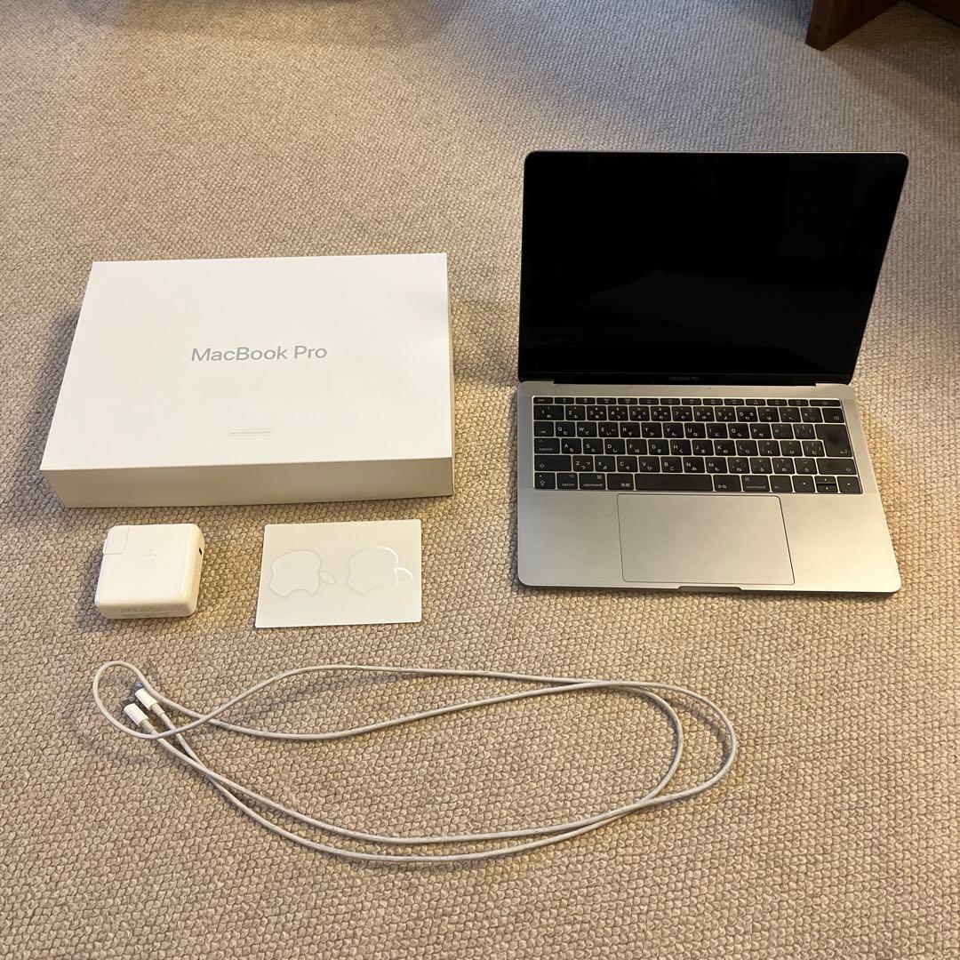 Mac book pro 13inch A1708 PC 【箱＆充電ケーブル】