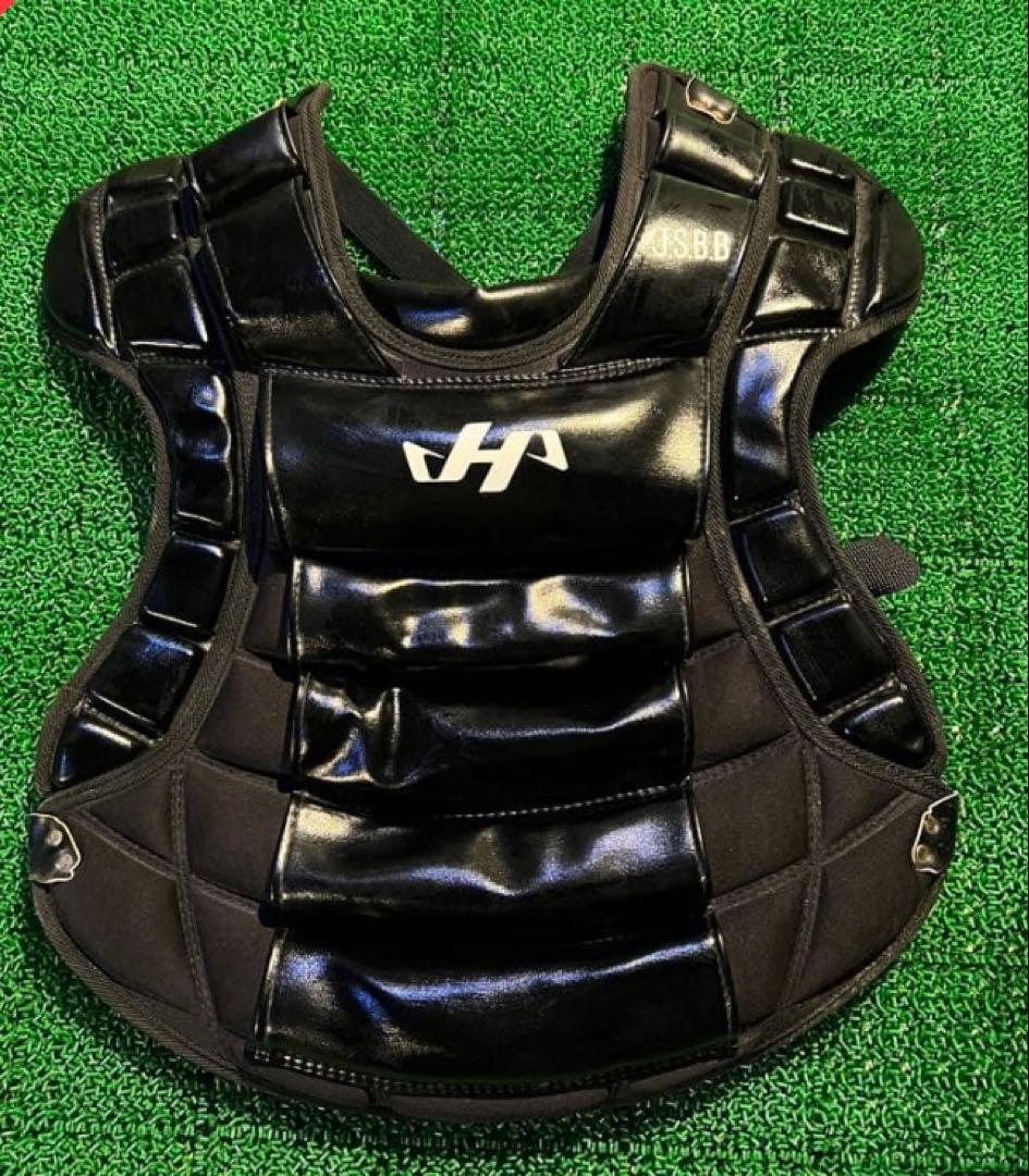 キャッチャー用プロテクター ブラック