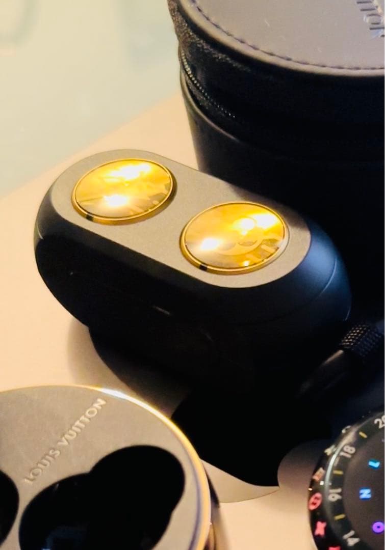 本物保証　ホライゾン イヤホン ゴールドLouis Vuitton