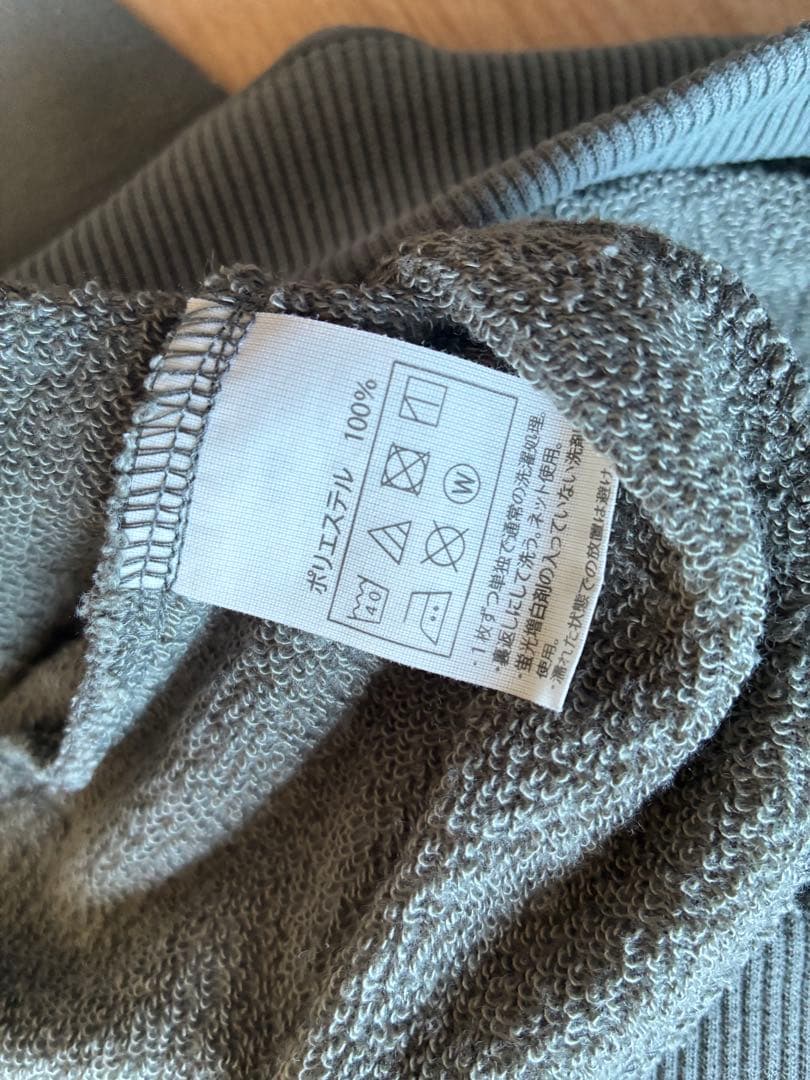 cootie Dry Tech Oversized Sweat Crew グレー