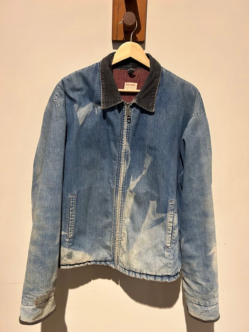 サ*ル様 60's〜70‘s BIG MAC ワークジャケット 裏地ブランケット