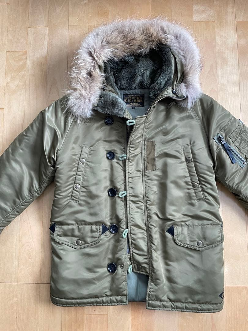dsk nmt クラクト N3Bジャケット ARMY Lサイズ