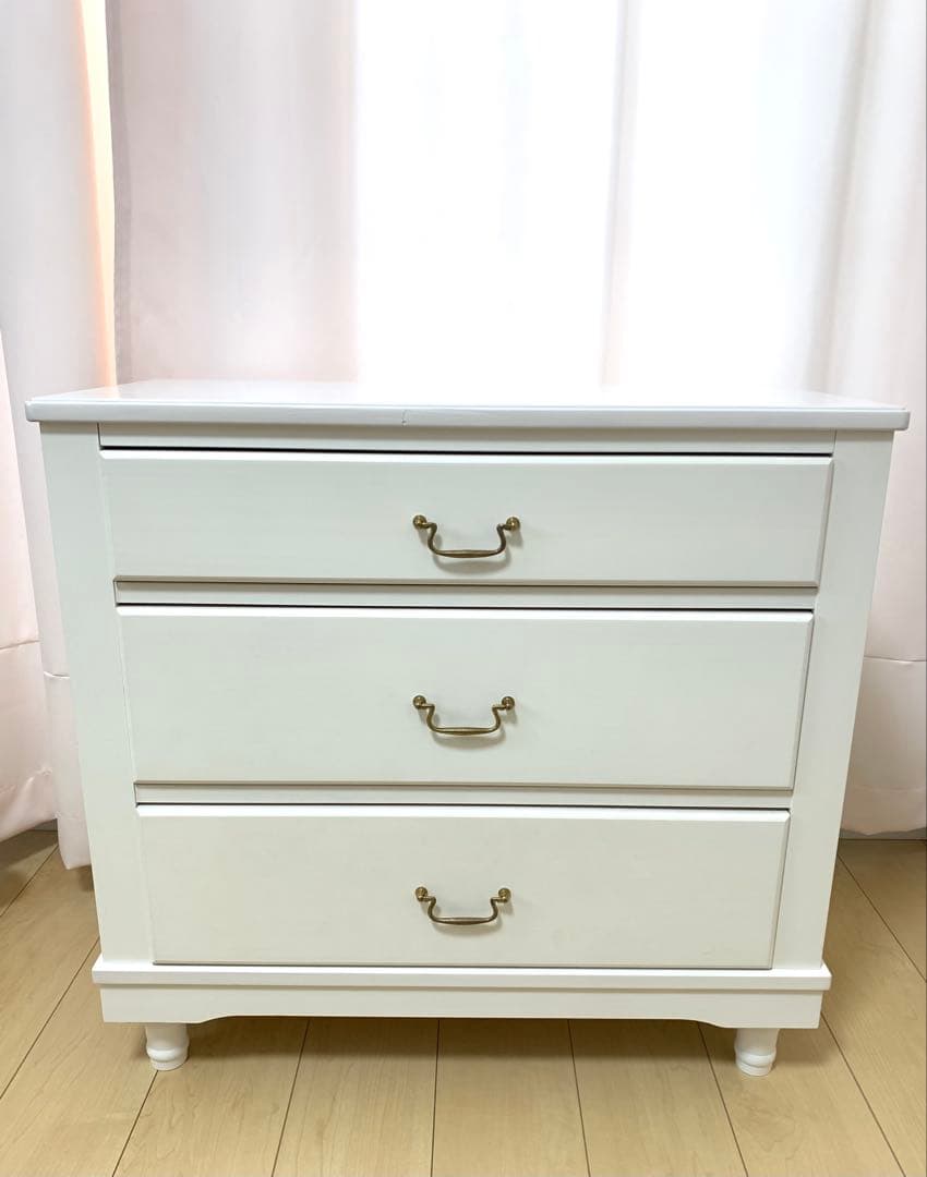 モモナチュラル　EMMA チェスト　取扱説明書付き